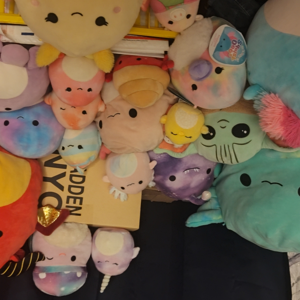 Colorful Plush Toy Collection